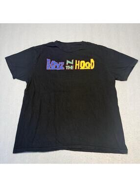 Boyz N The Hood T Shirt Men’s Black Movie Graphic Ice Cube Streetwear Size L